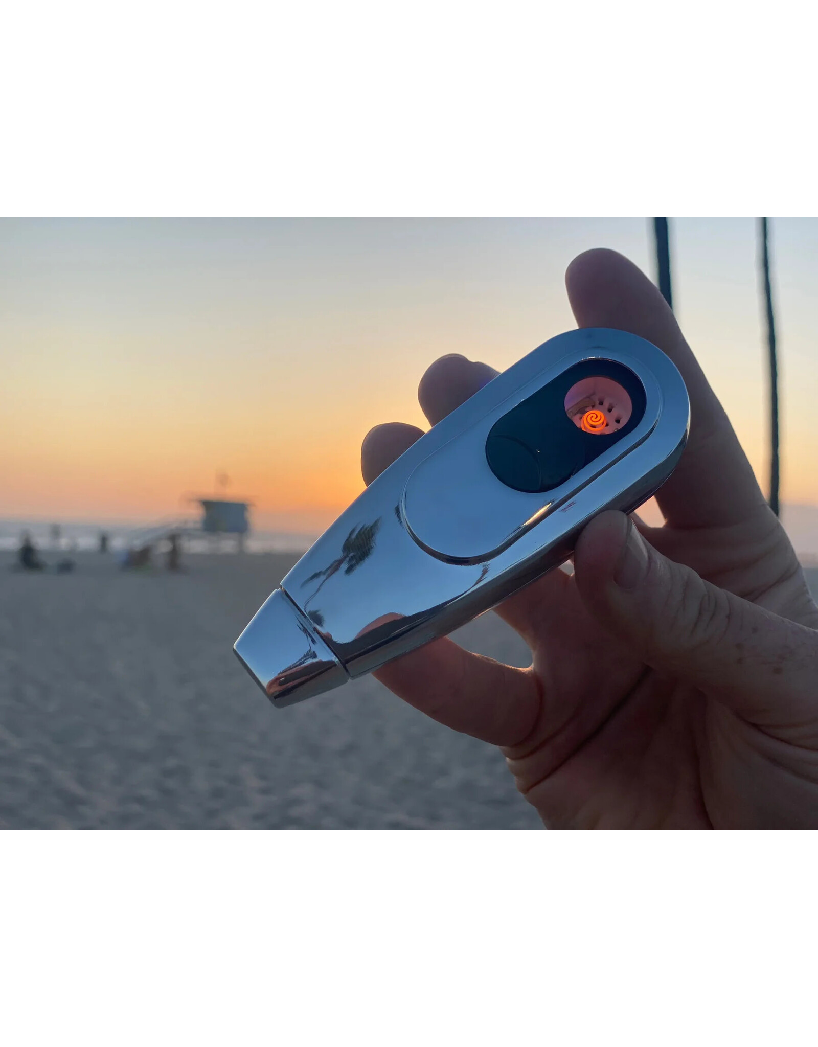Solo Pipe Elektra Solo Pipe Chrome Rechargeable Pipe