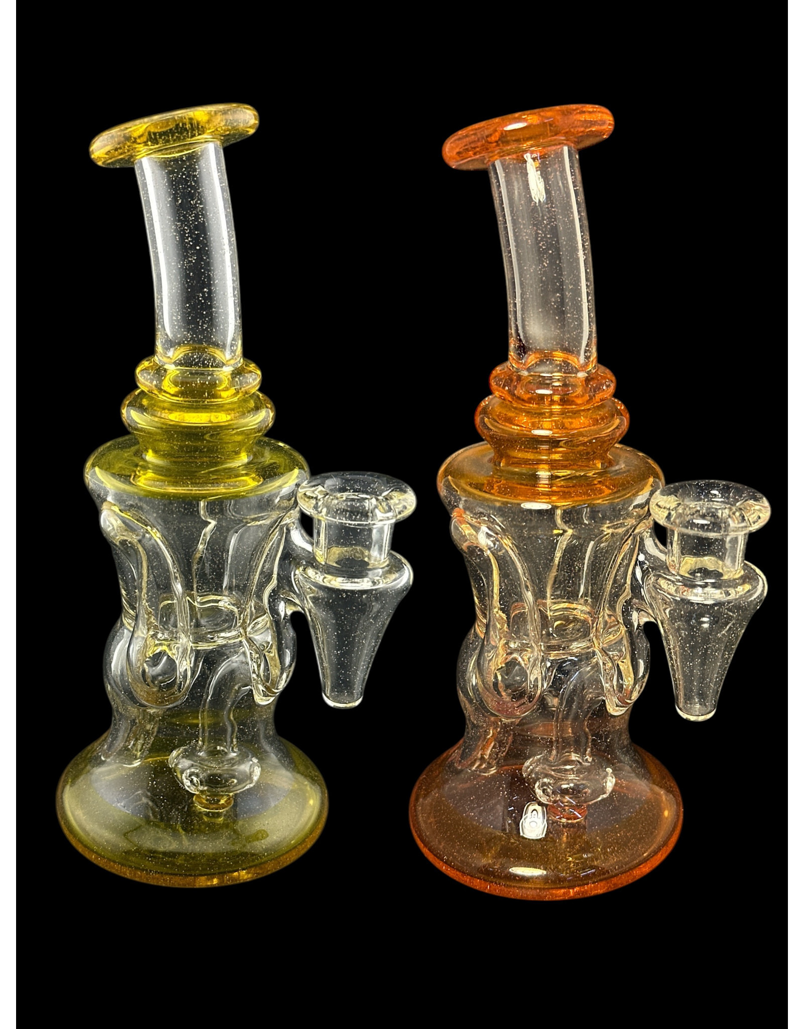 dabberjaws Dabberjaws Recycler Full Color Luna UV And Terps CFL 14mm