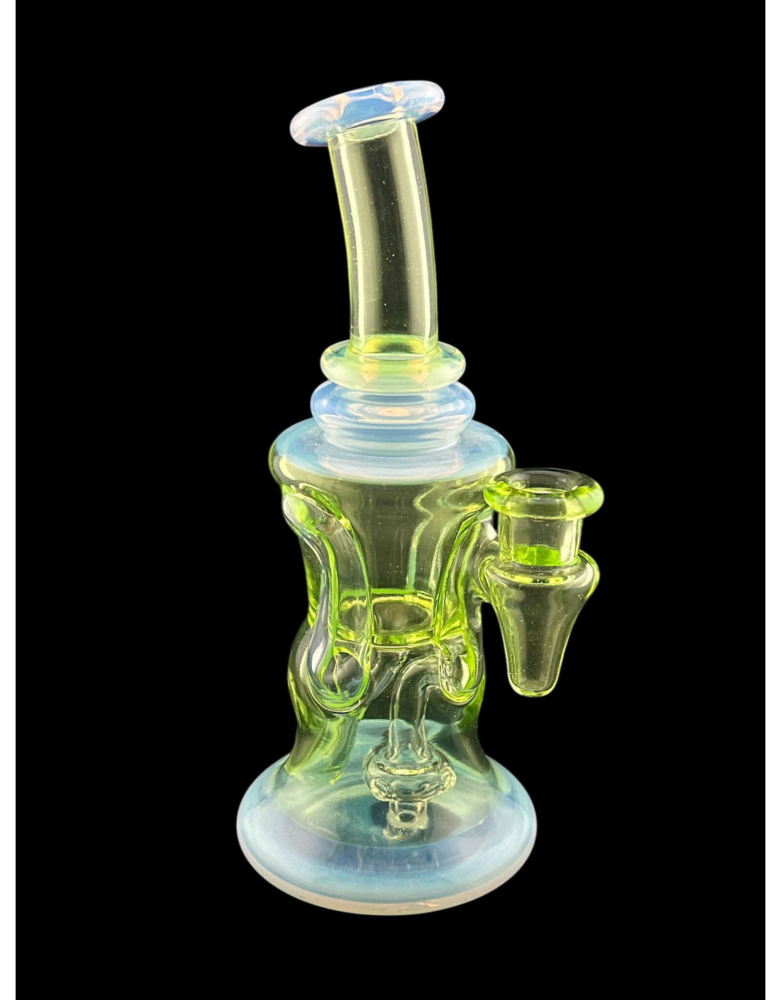 dabberjaws Dabberjaws Recycler Full Color Moonstone And Haterade 14mm