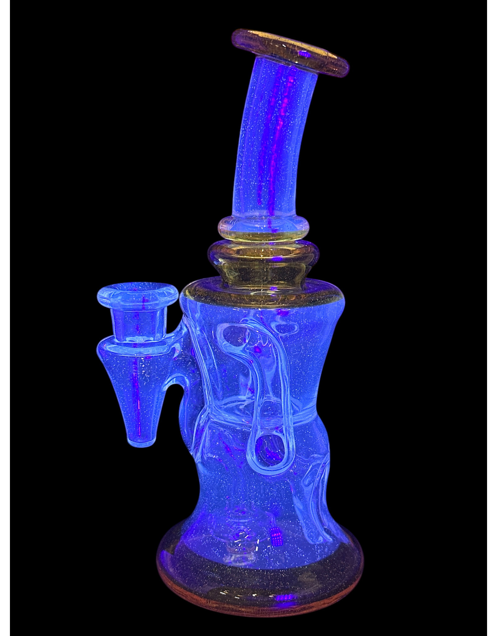 dabberjaws Dabberjaws Recycler Full Color Luna UV And Terps CFL 14mm