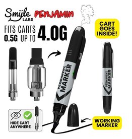 Penjamin Permanent Marker Penjamin Cart Battery Silver