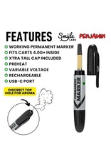 Smyle Labs Permanent Marker Penjamin Cart Battery Silver