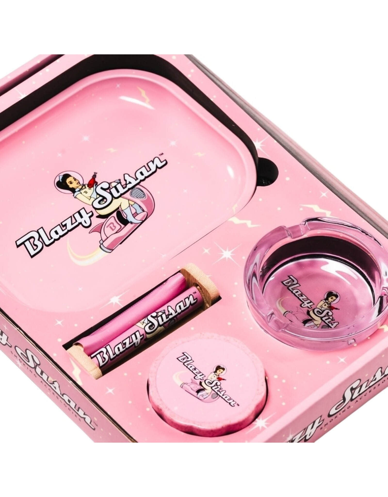 Blazy Susan Blazy Susan Smoker's 4pc Kit