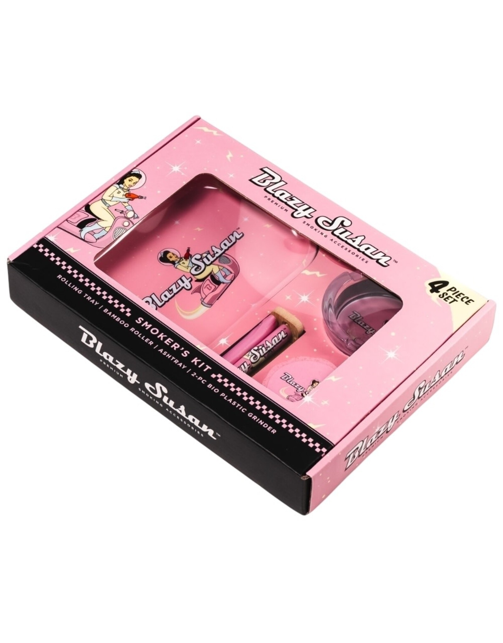 Blazy Susan Blazy Susan Smoker's 4pc Kit