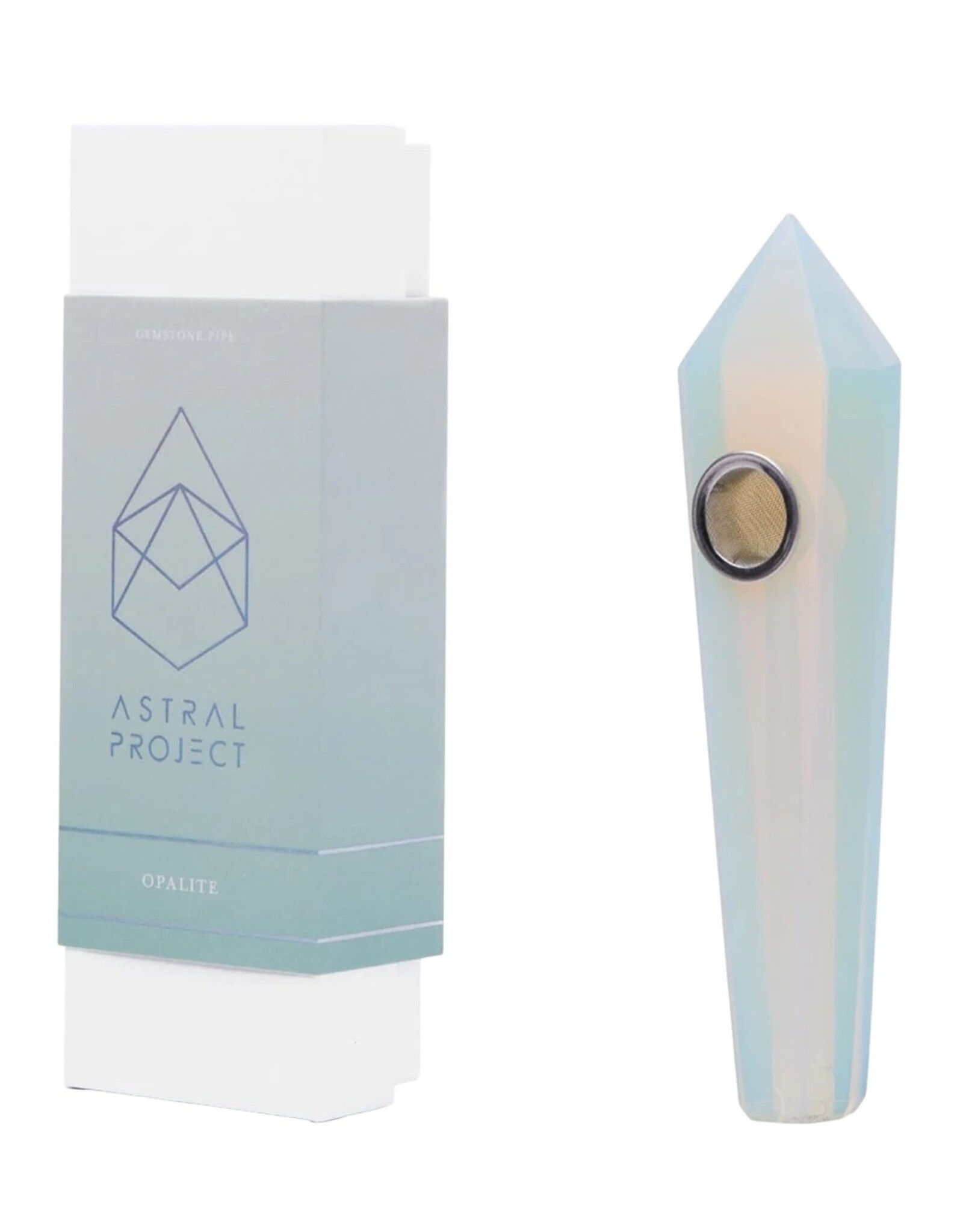 Astral Project Astral Project Opalite Jewel Gemstone Pipe