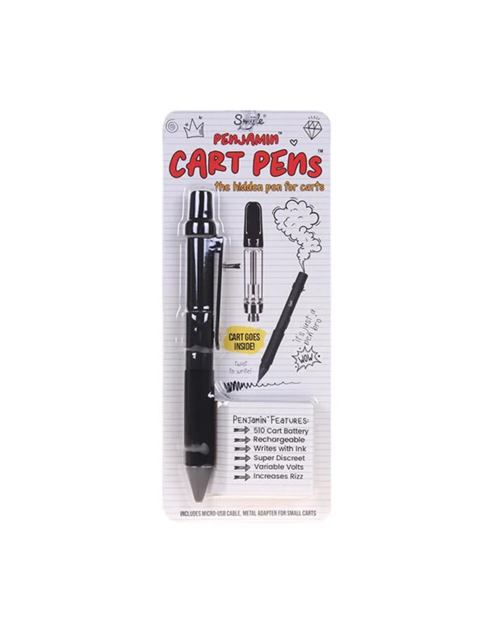 Smyle Labs Penjamin Cart Pen Black