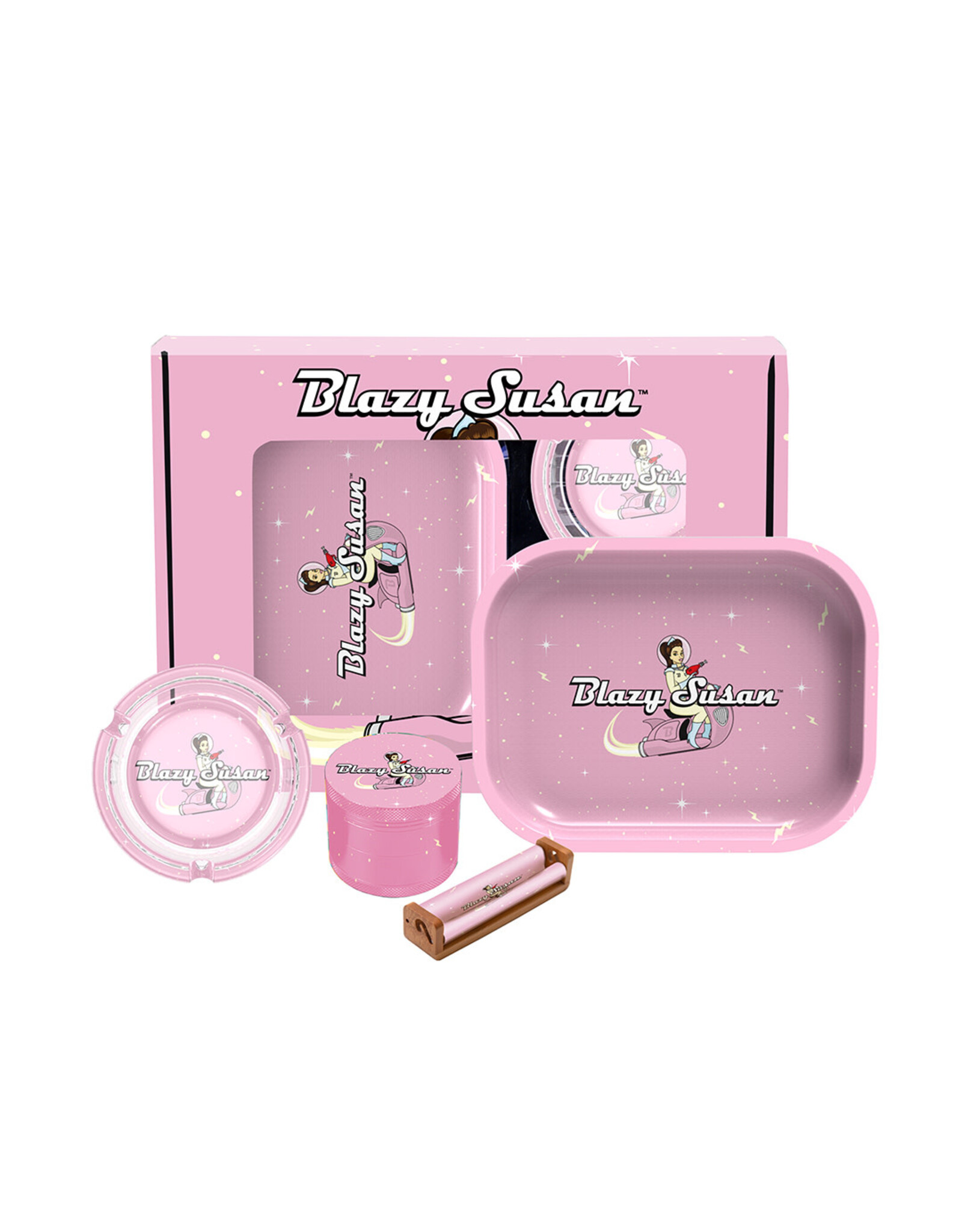 Blazy Susan Blazy Susan Smoker's 4pc Kit