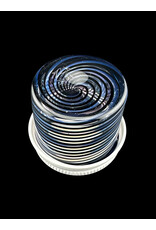 Zek Glass Black And Blue 1 Layer Baller Jar