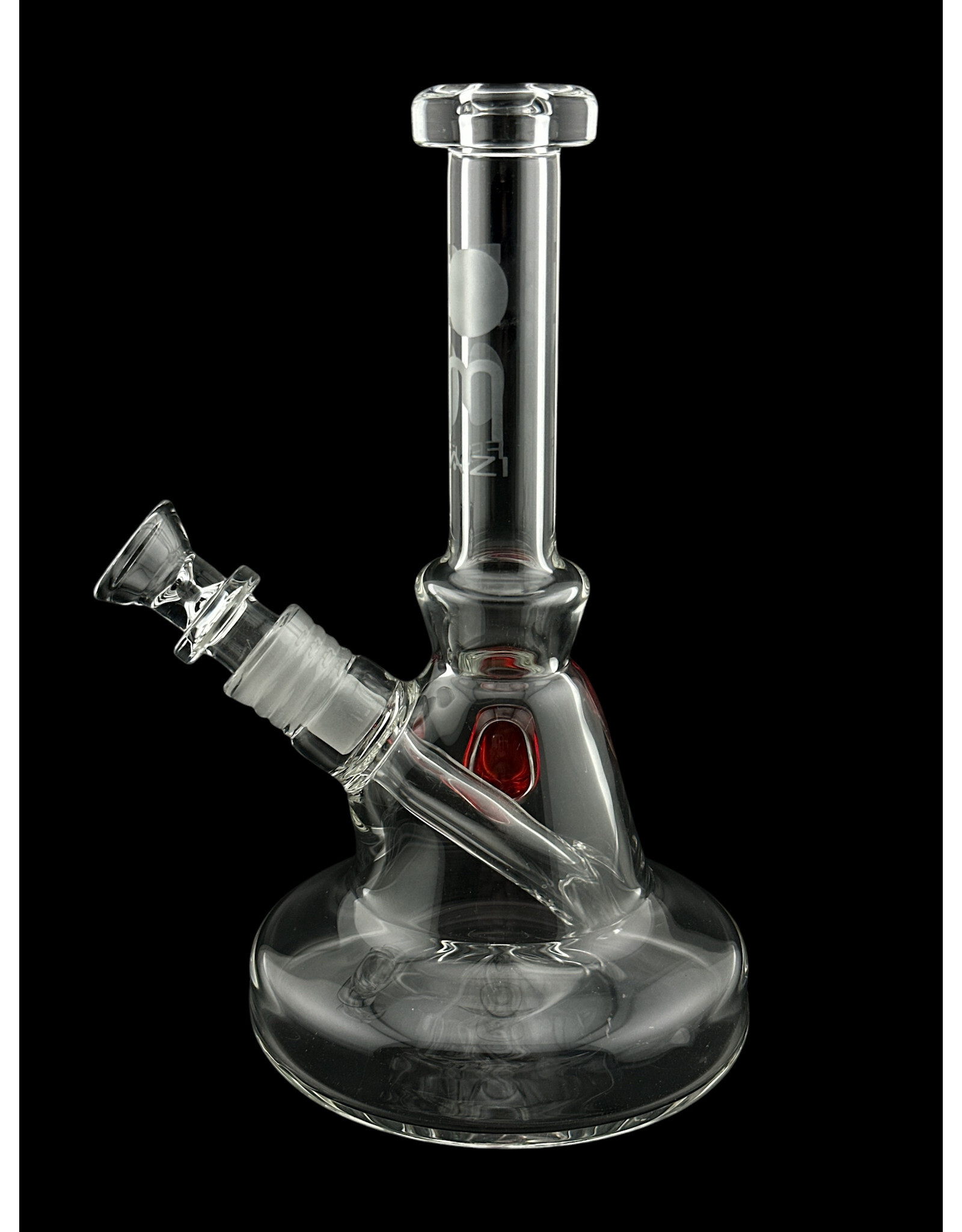 Boom Felazi Boom Mini Beaker Fixed With Red Marble