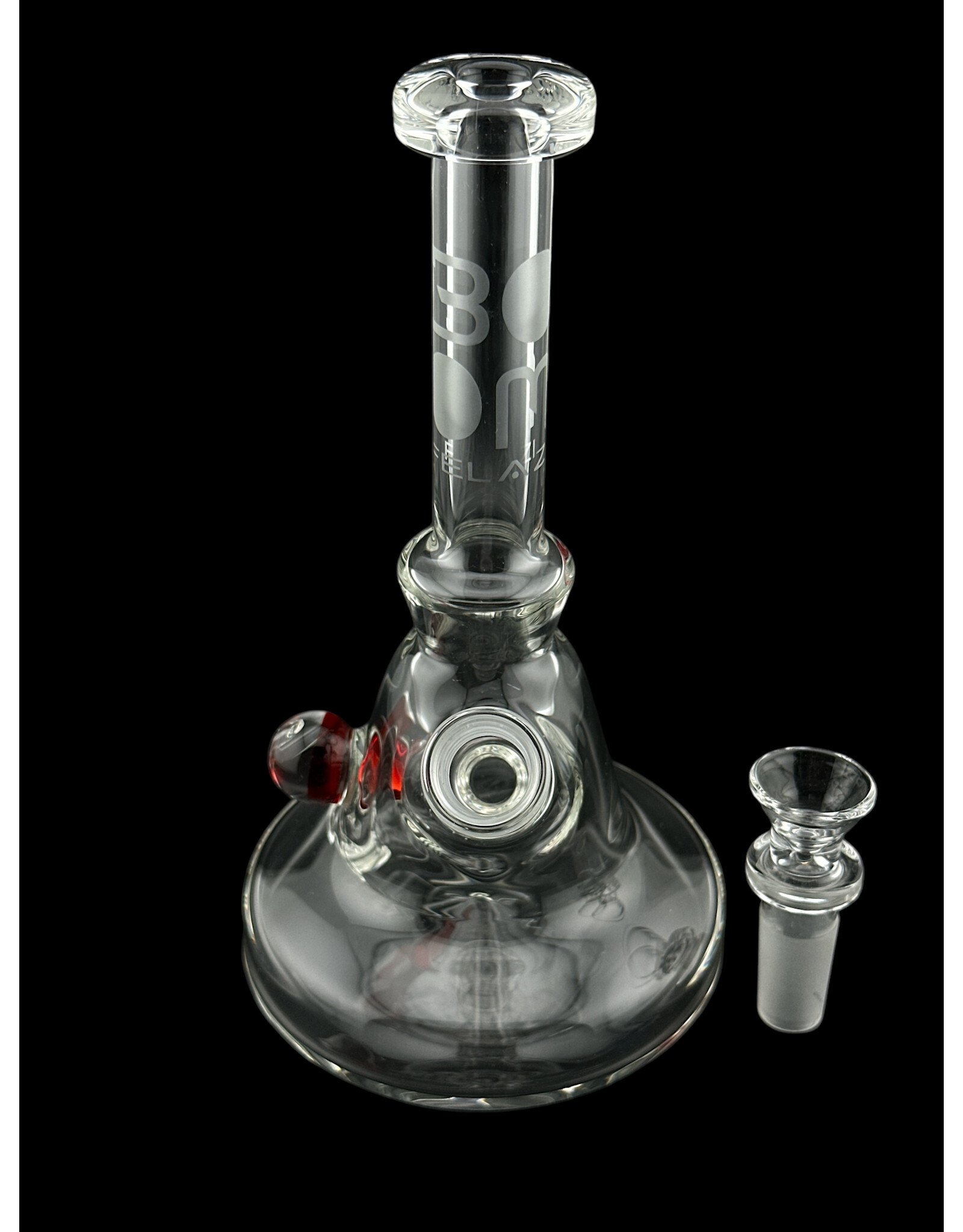 Boom Felazi Boom Mini Beaker Fixed With Red Marble