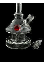 Boom Felazi Boom Mini Hourglass Beaker Fixed With Red Marble