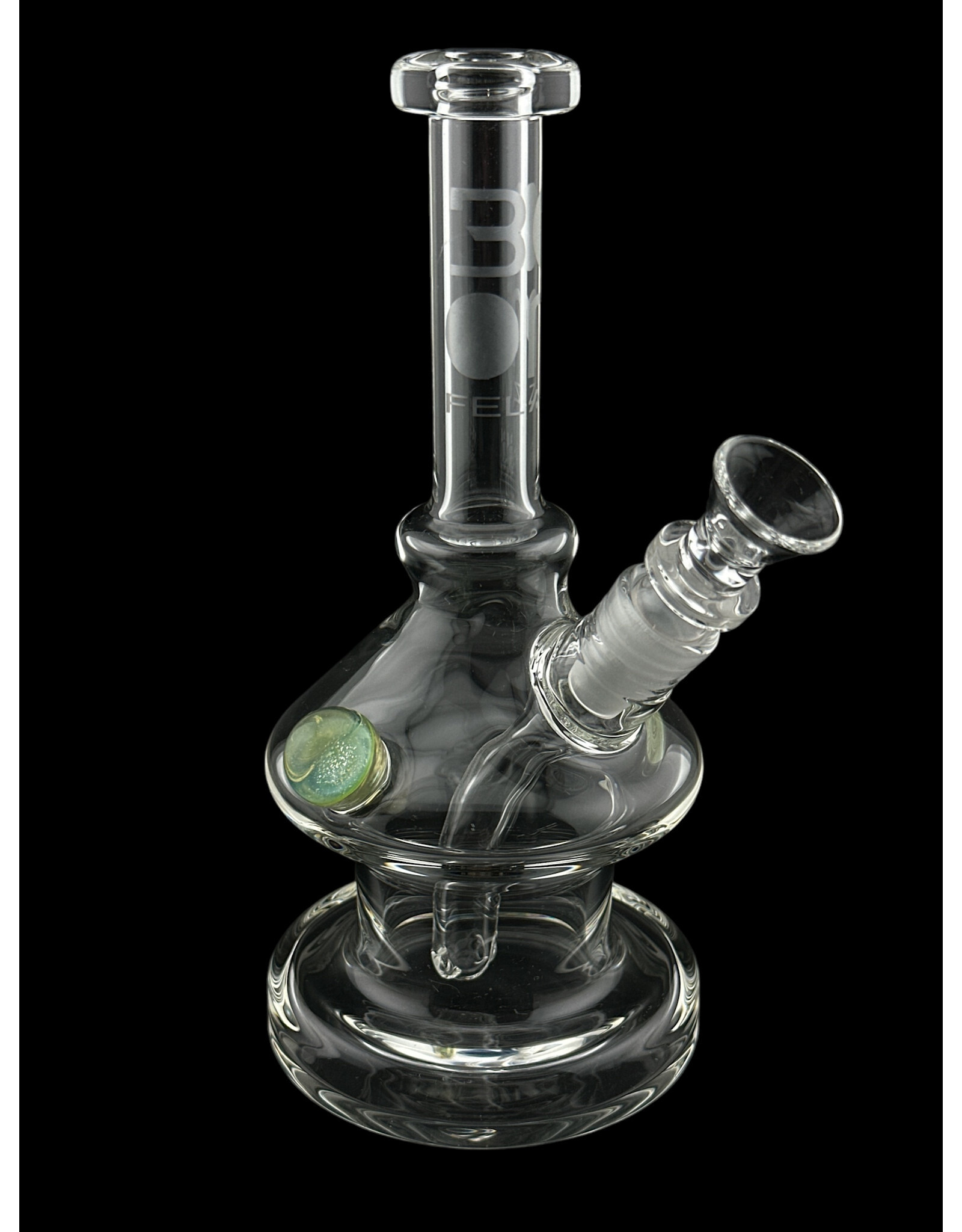 Boom Felazi Boom Mini Hourglass Beaker Fixed With Green Marble