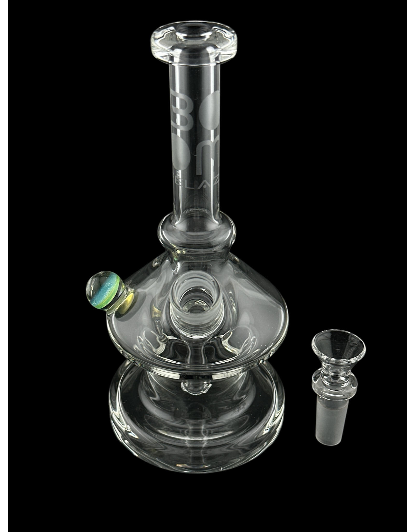 Boom Felazi Boom Mini Hourglass Beaker Fixed With Green Marble