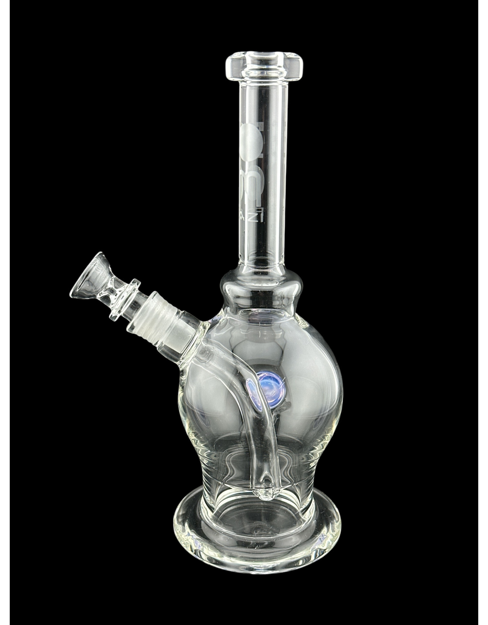 Boom Felazi Boom Mini Round Bottom Fixed With Purple Marble