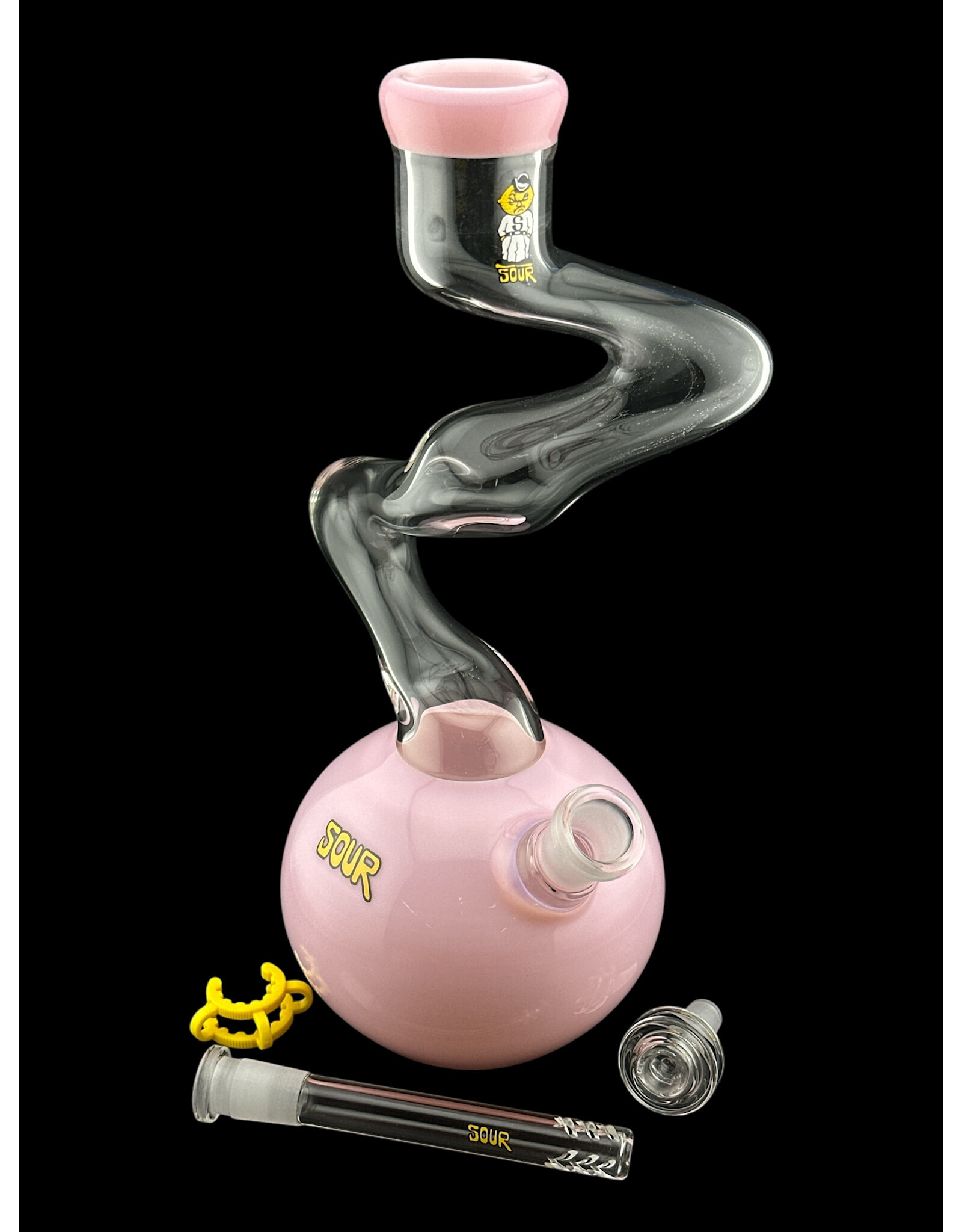 Sour Glass Skinny Twist Milky Pink 1.5x12  G/G Sour Glass