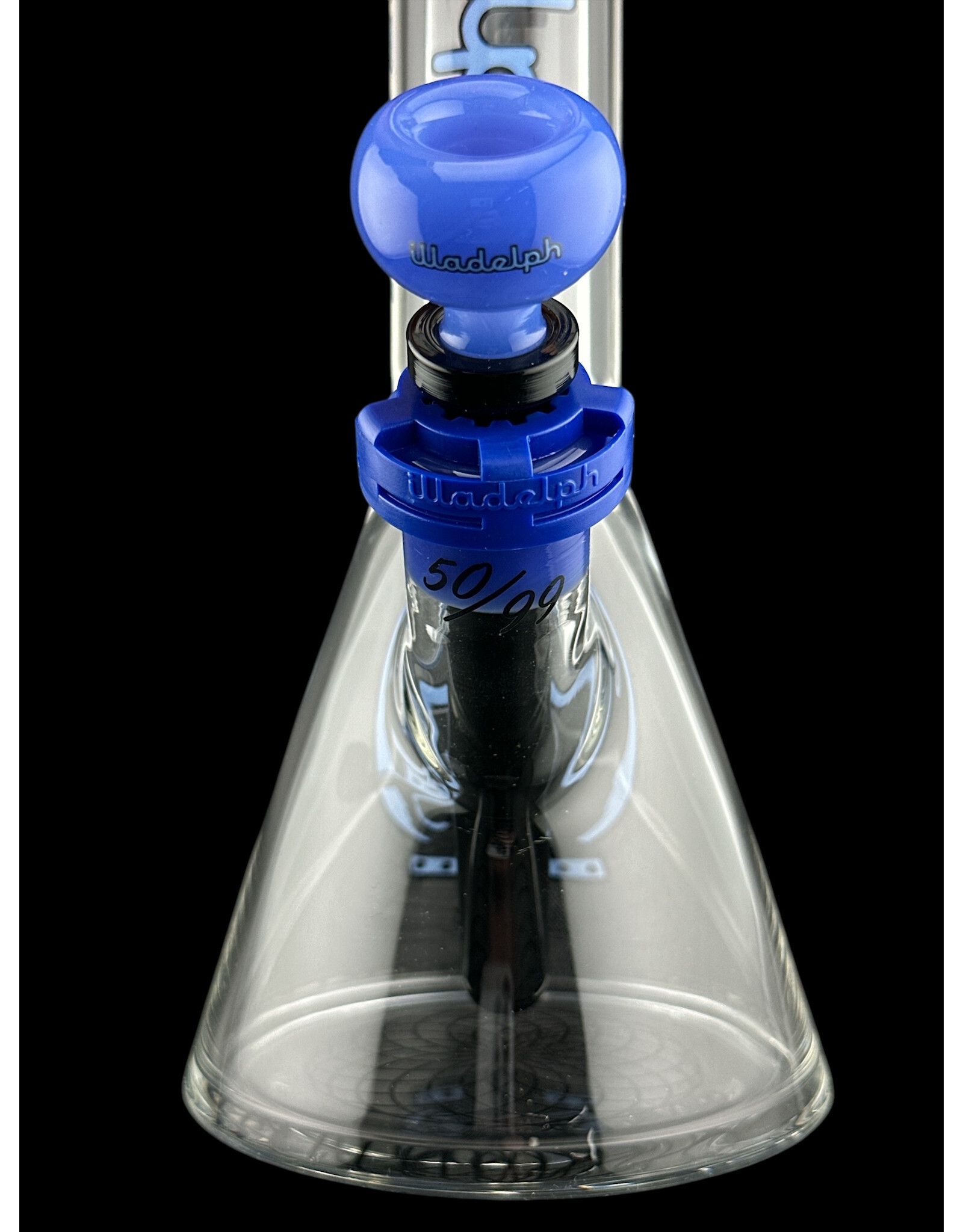 Illadelph Blue Space Monkey 7mm Mini Beaker 50/99 Illadelph