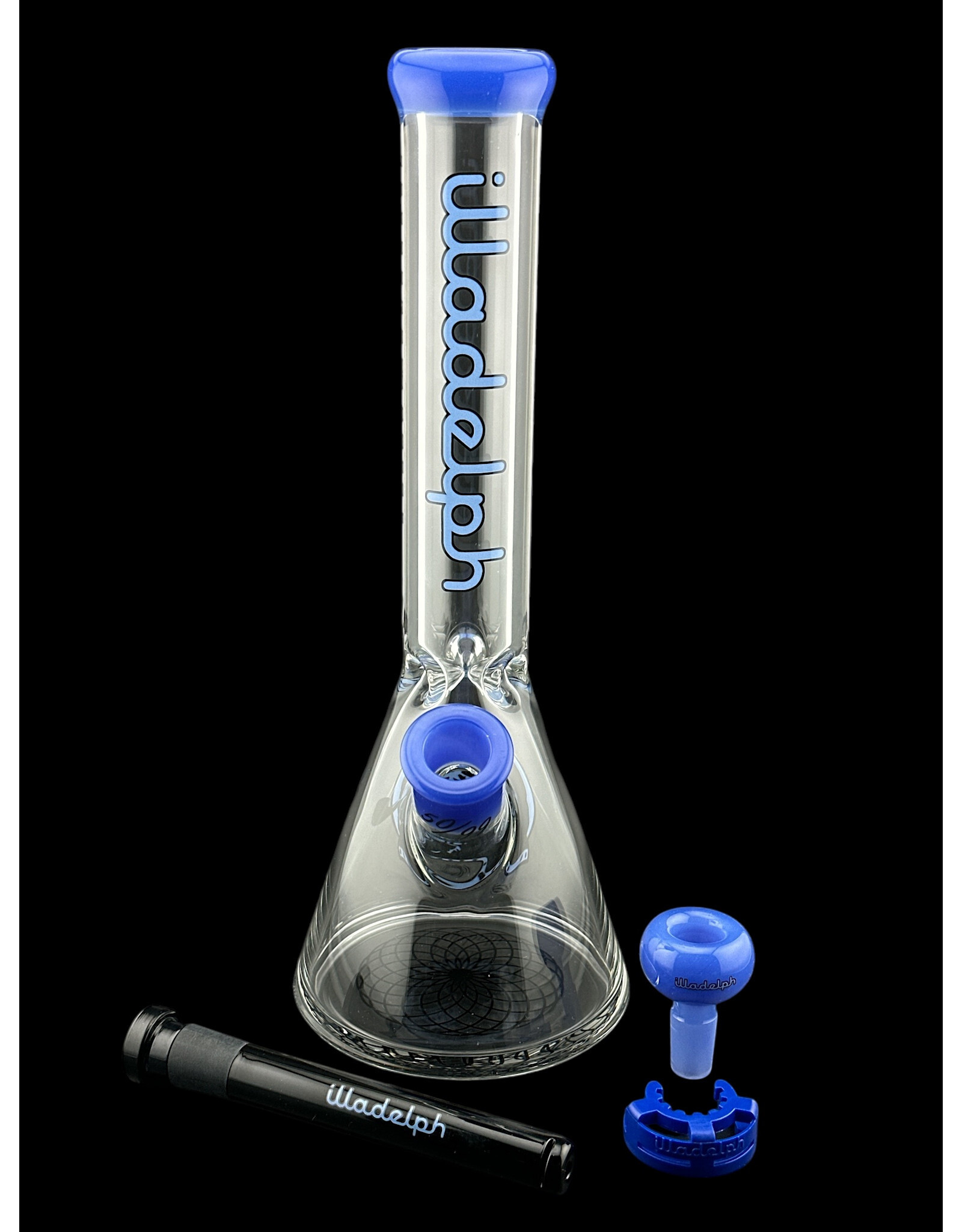 Illadelph Blue Space Monkey 7mm Mini Beaker 50/99 Illadelph