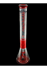 Illadelph Crushed Opal Medium Beaker Red And Black Illadelph