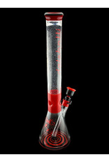 Illadelph Crushed Opal Medium Beaker Red And Black Illadelph