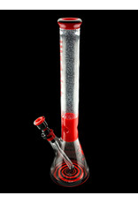 Illadelph Crushed Opal Medium Beaker Red And Black Illadelph