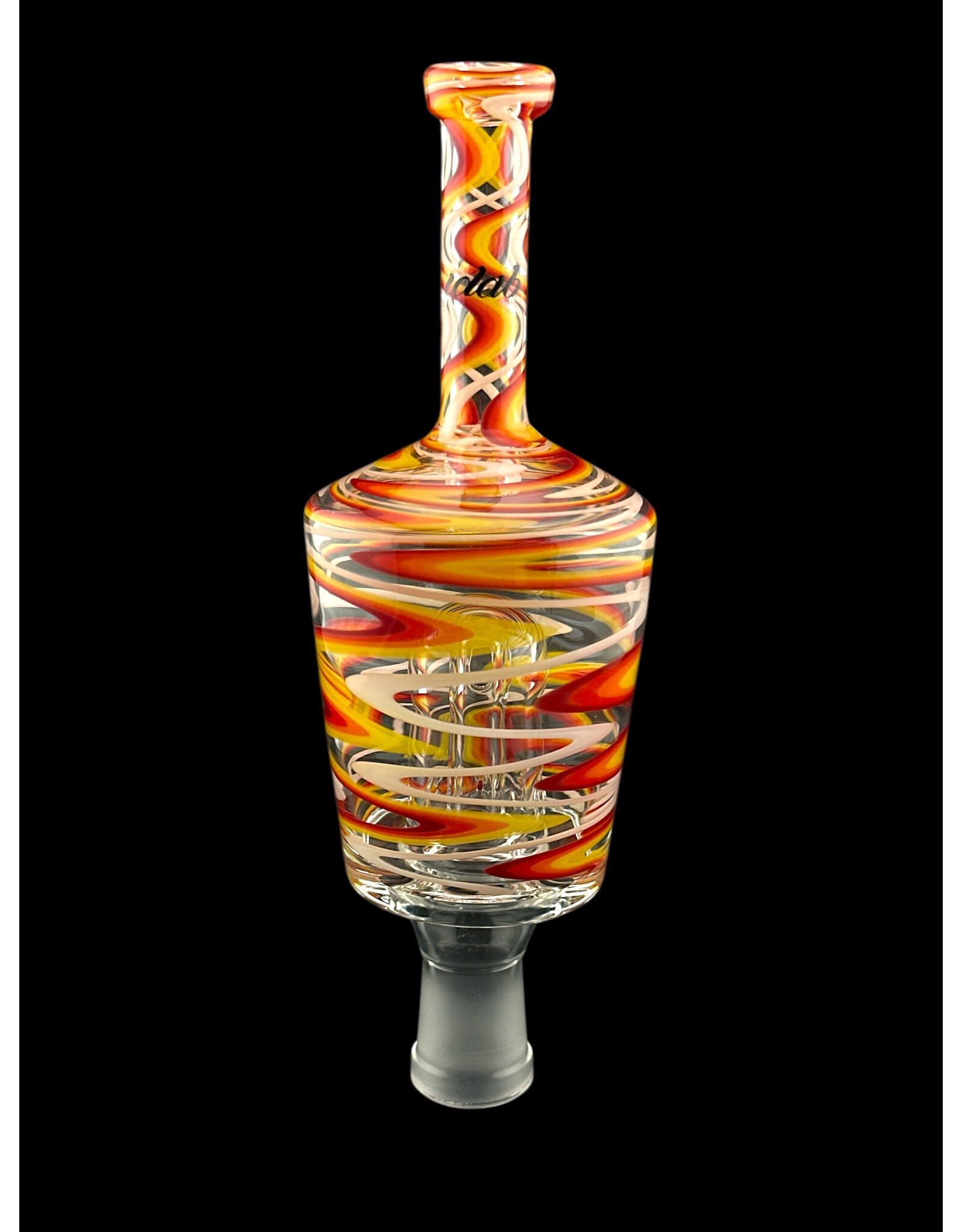 I dab Glass Worked Huni Badger Attachment Line Work Idab Glass