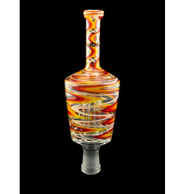 I dab Glass Worked Huni Badger Attachment Line Work Idab Glass