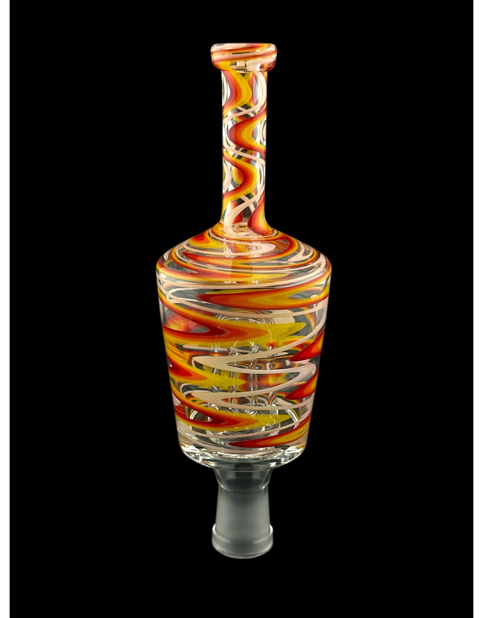 I dab Glass Worked Huni Badger Attachment Line Work Idab Glass