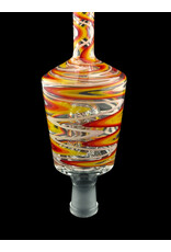I dab Glass Worked Huni Badger Attachment Line Work Idab Glass