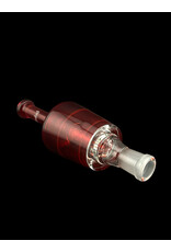 I dab Glass Solid Red Huni Badger Attachment Idab Glass