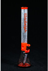 Illadelph Crushed Opal Medium Beaker Red And Black Illadelph