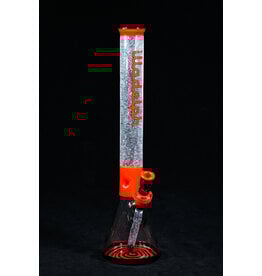 Illadelph Crushed Opal Medium Beaker Red And Black Illadelph