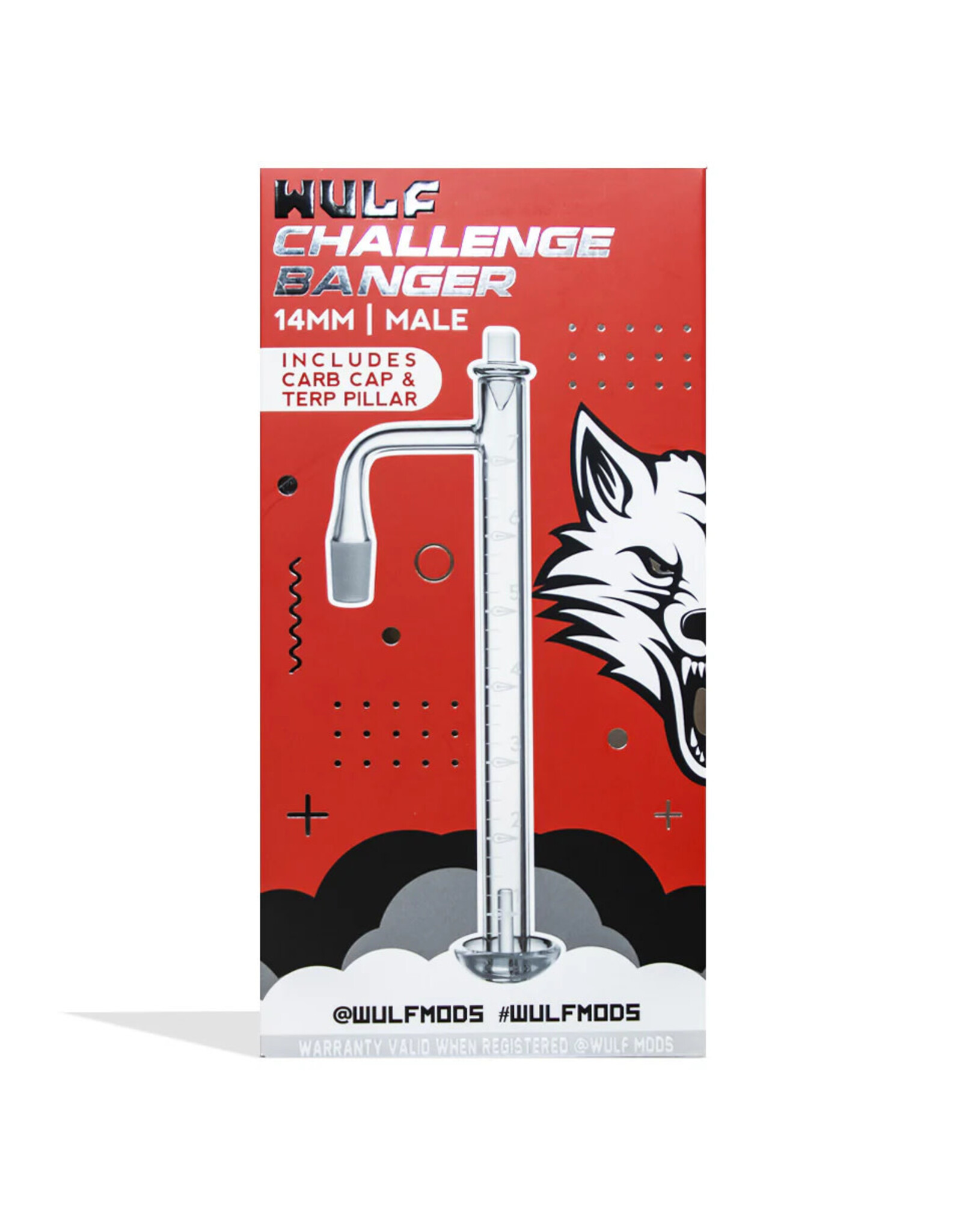 Wulf 8" Challenge Banger 14mm 90 Degree