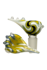 Black Sheep Glass Seashell Reversal Bowl 14mm