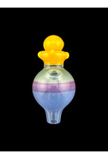 Ryno Ryno Glass Duck Bubble Cap Purple