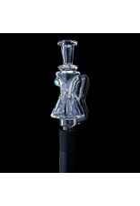 Iridescent Pivgilly Pivot Recycler Mouthpiece by Iridescent Glass