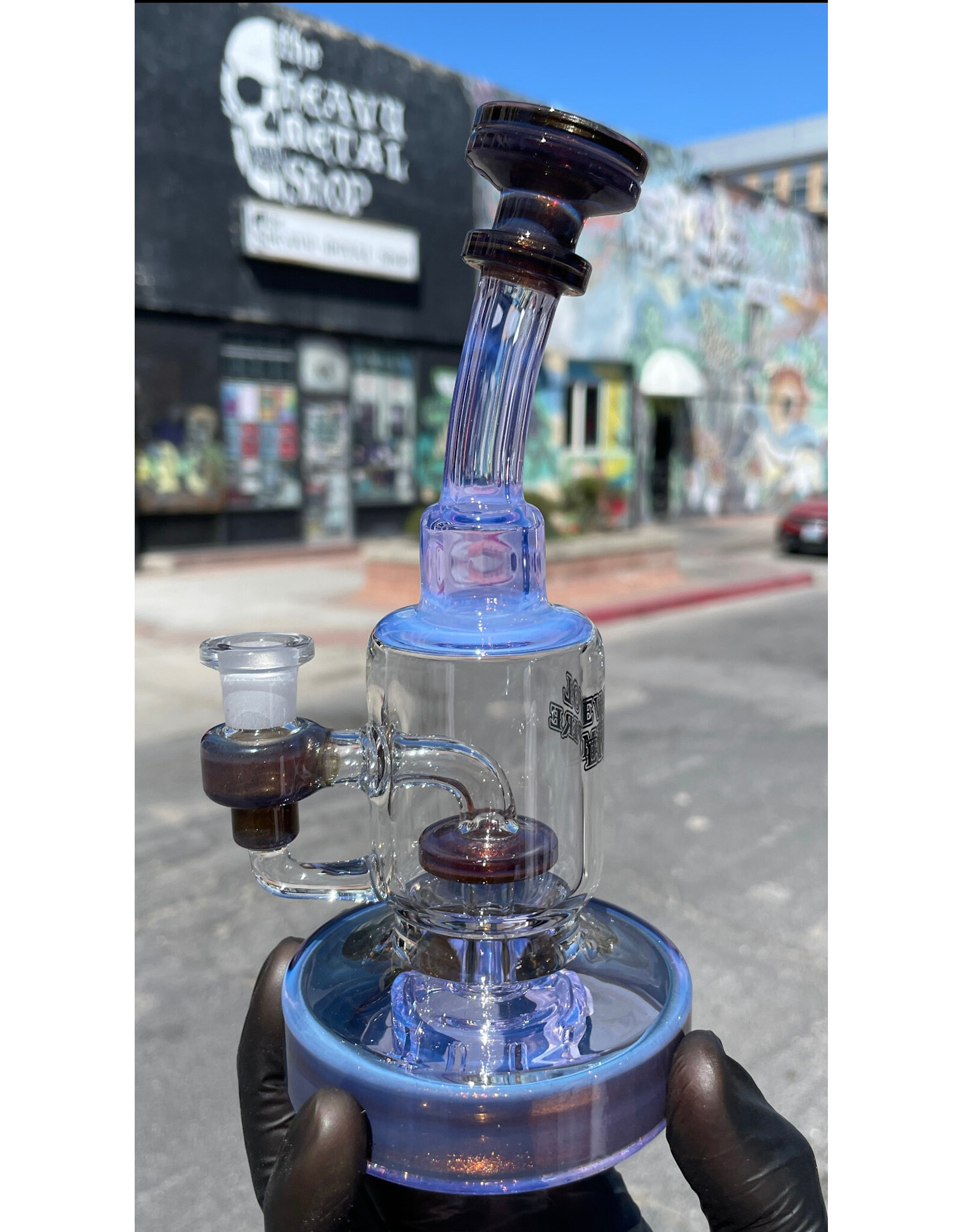 Evol Empire All Day Rig (ADR) Micro Opal Blood Money (PDX Tubing) & Neo Opal (PDX Tubing)