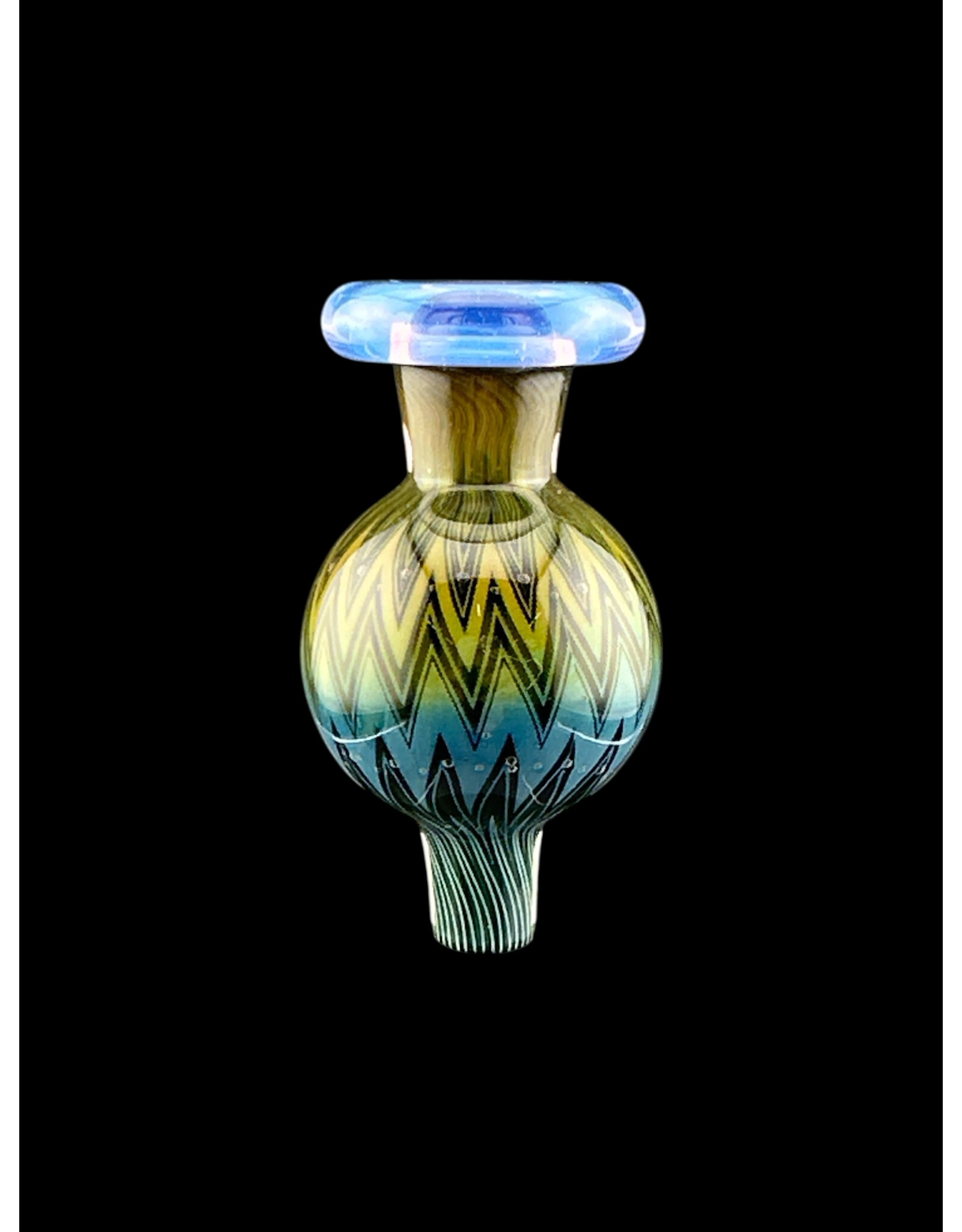 Steve Sizelove Air Trap Bubble Carb Cap Opaline Steve Sizelove