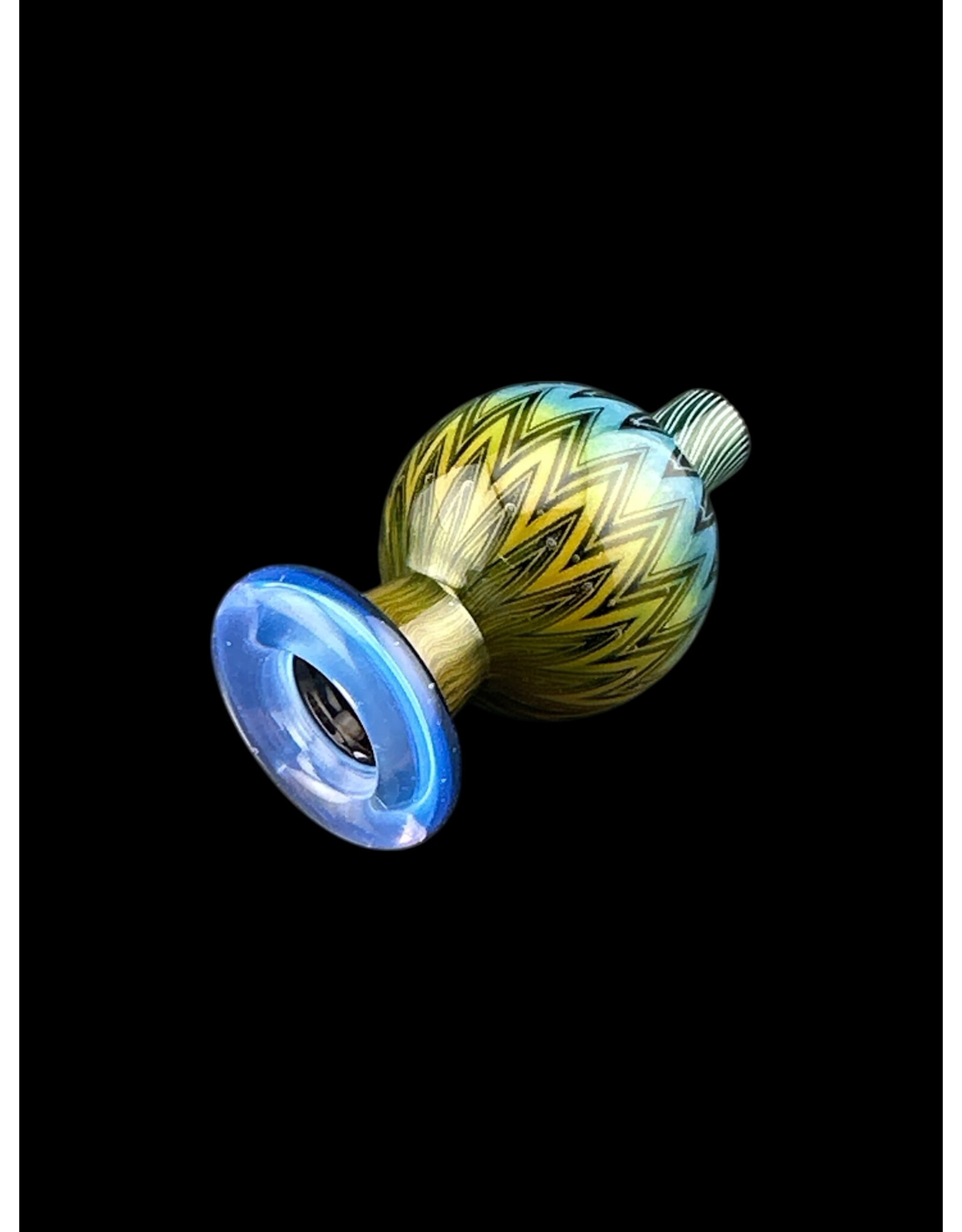 Steve Sizelove Air Trap Bubble Carb Cap Opaline Steve Sizelove