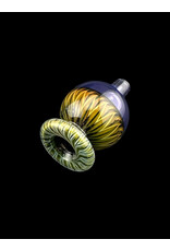 Steve Sizelove Air Trap Bubble Carb Cap Purple Steve Sizelove