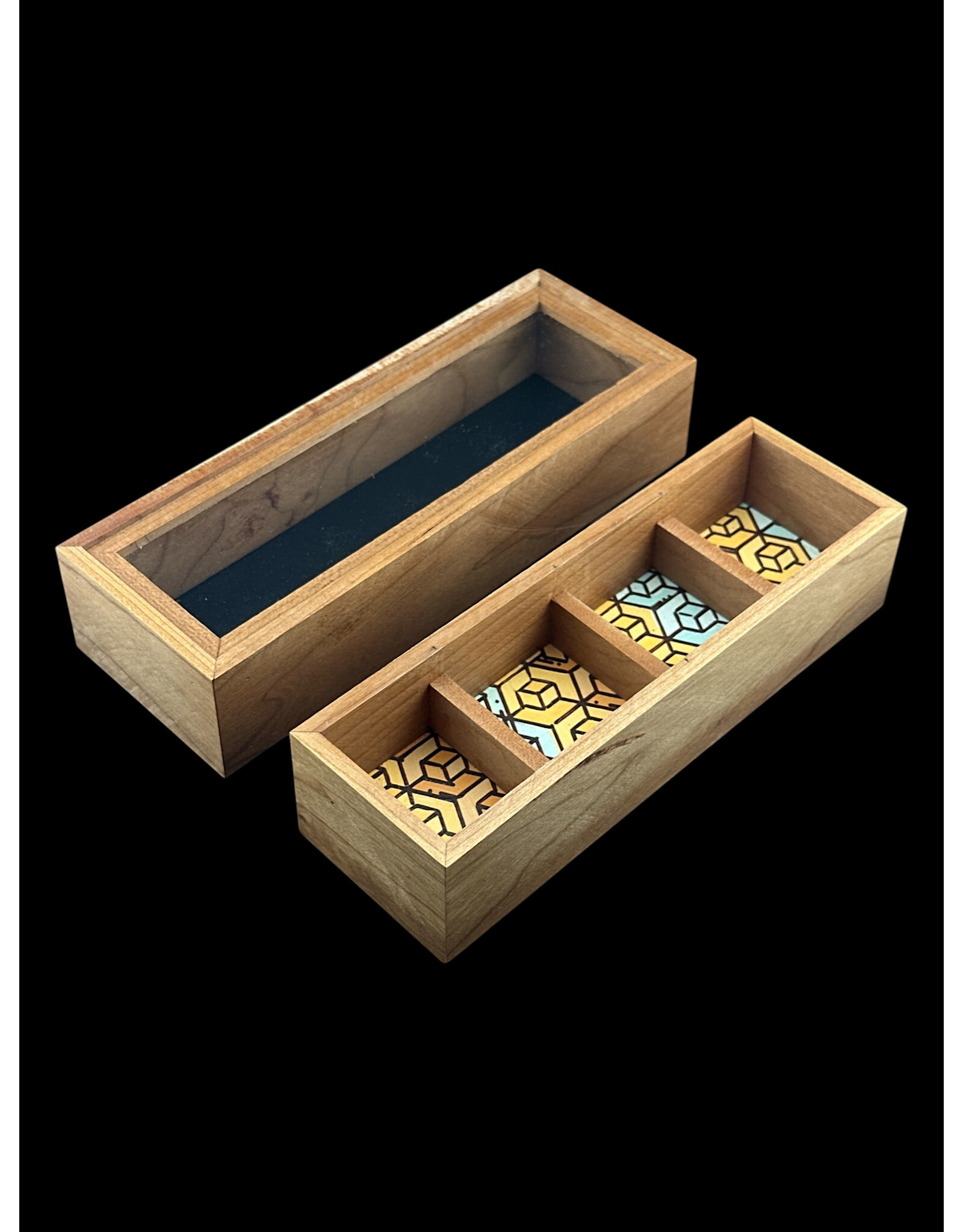 Steven Scott Allen Single Stack Jar Display With Dividers