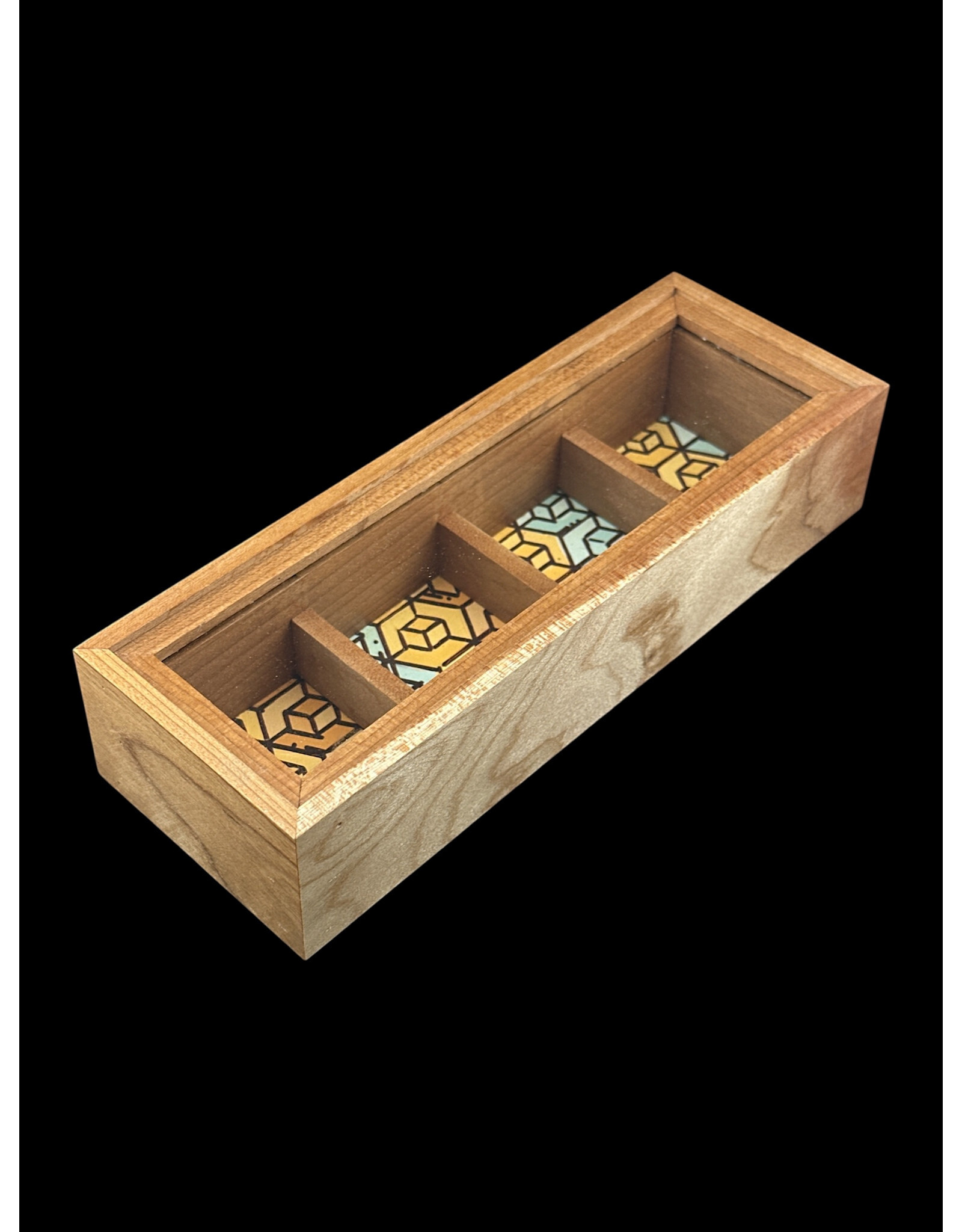 Steven Scott Allen Single Stack Jar Display With Dividers