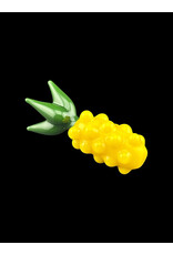 Goose Glass Yellow Pineapple Pendant