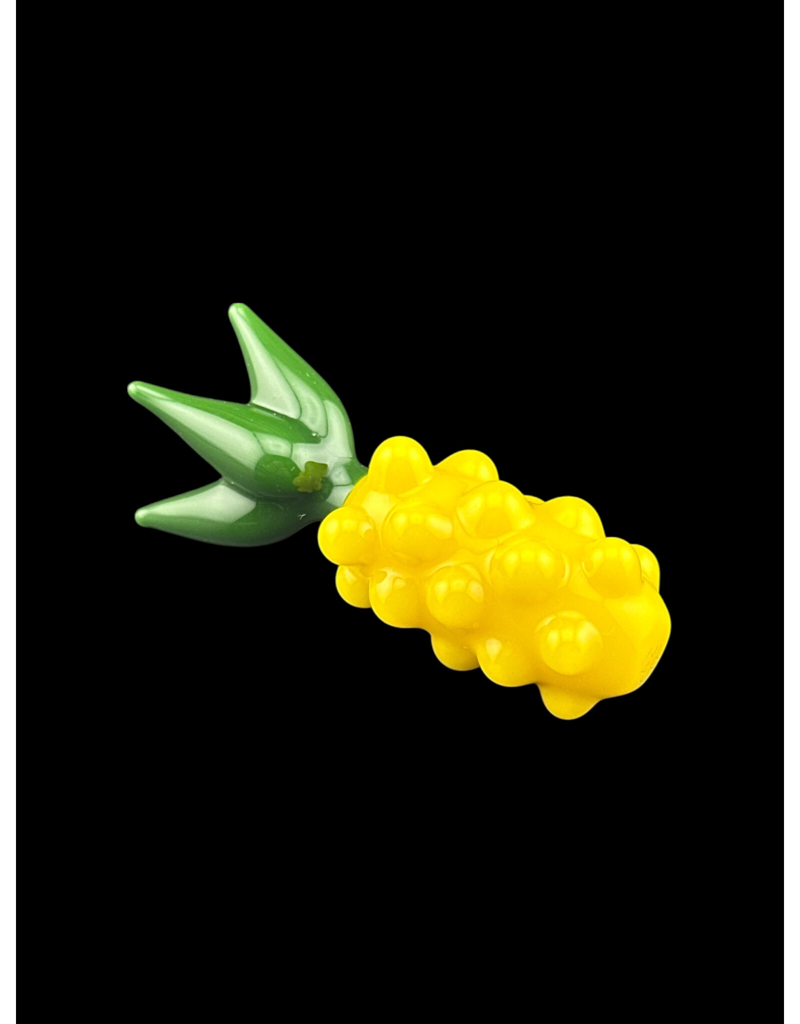 Goose Glass Yellow Pineapple Pendant