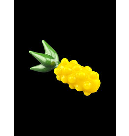 Goose Glass Yellow Pineapple Pendant