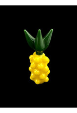 Goose Glass Yellow Pineapple Pendant