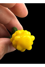 Goose Glass Yellow Pineapple Pendant