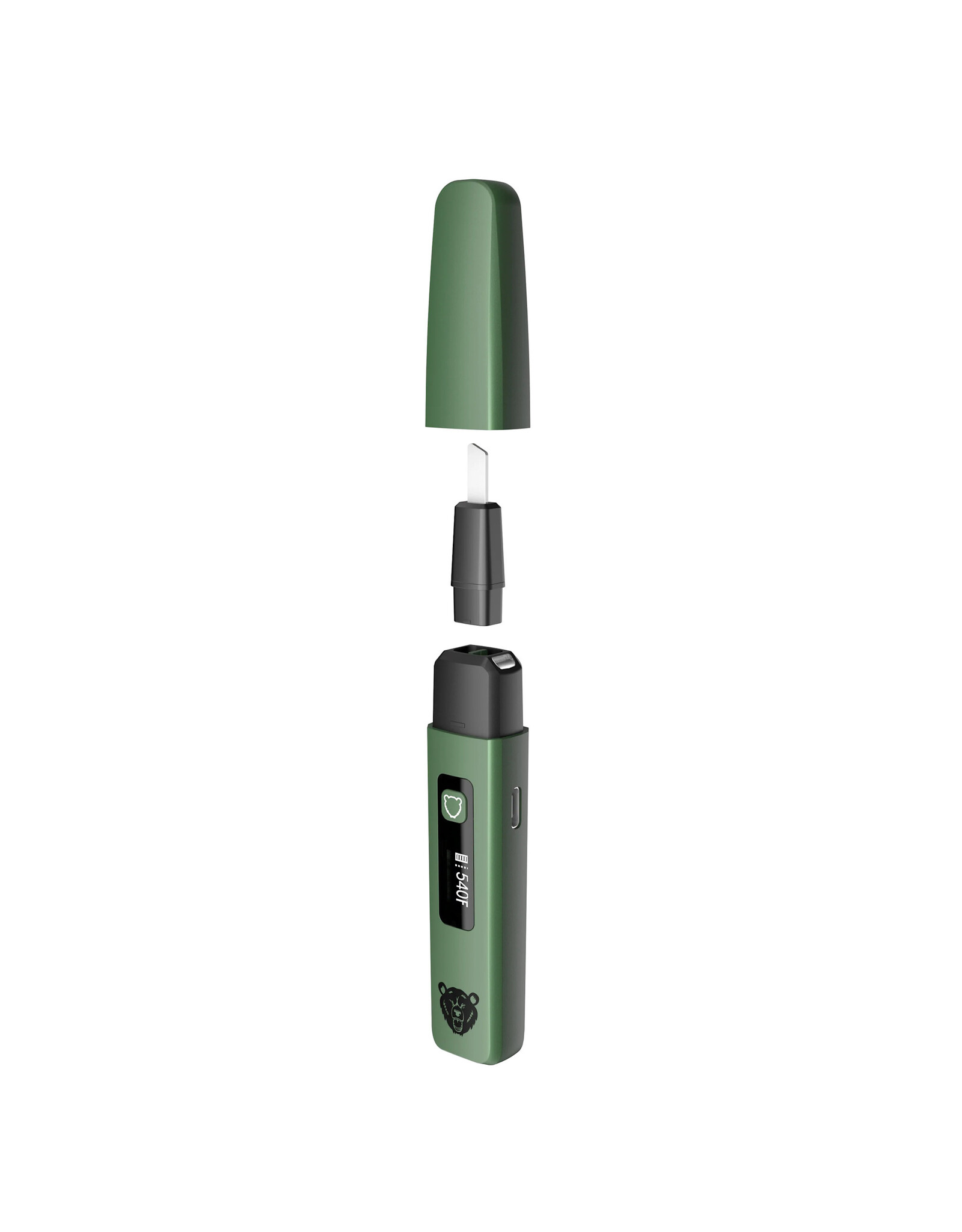 Bear Quartz Bear Quartz Trio 2.0 Green Hot Knife