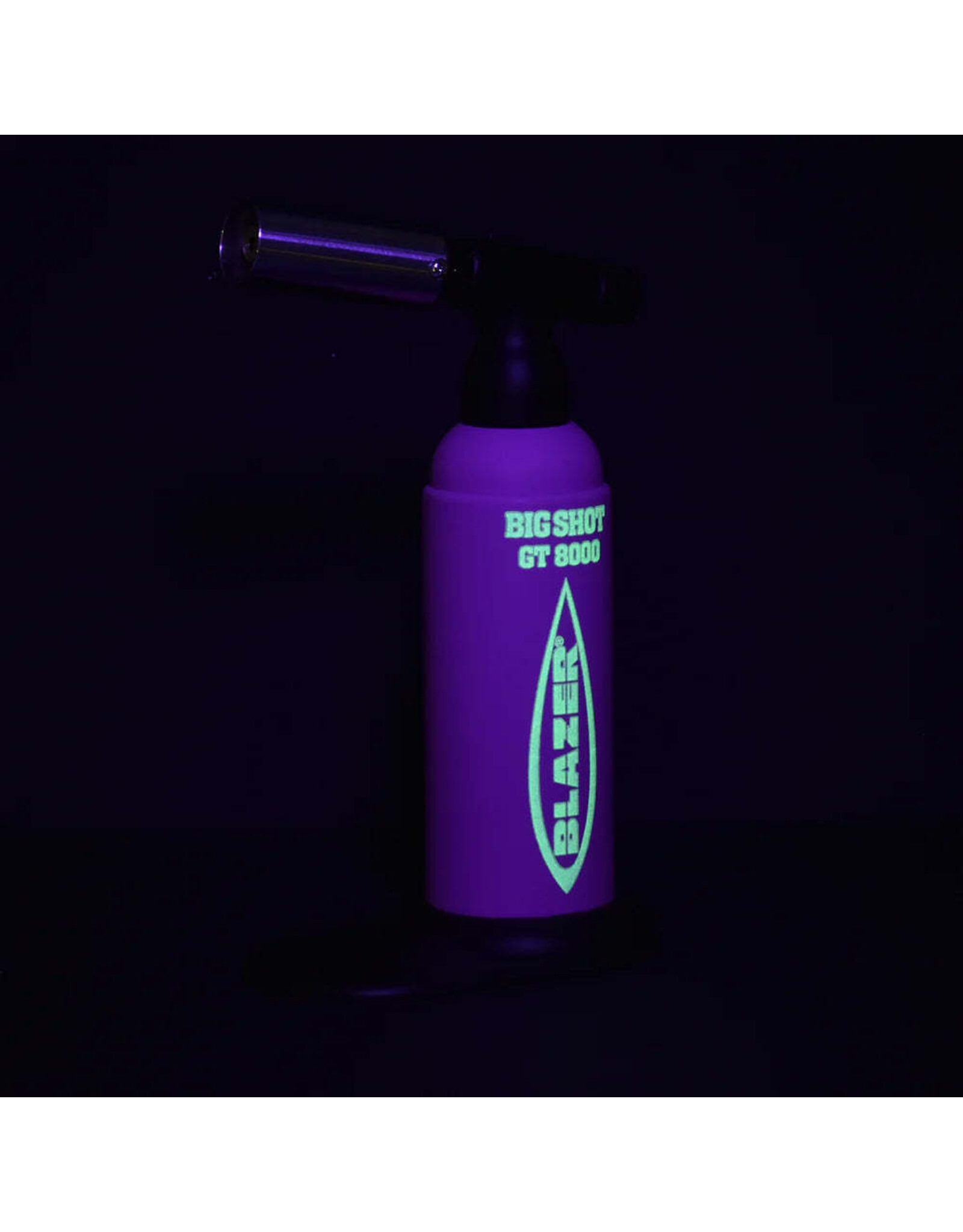 Blazer Blazer Big Shot Torch GT8000 Purple With Glow White Label