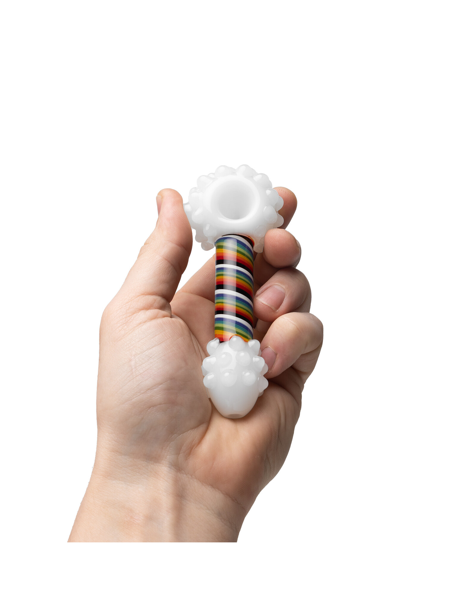 Human Grade Rainbow Spoon Pipe