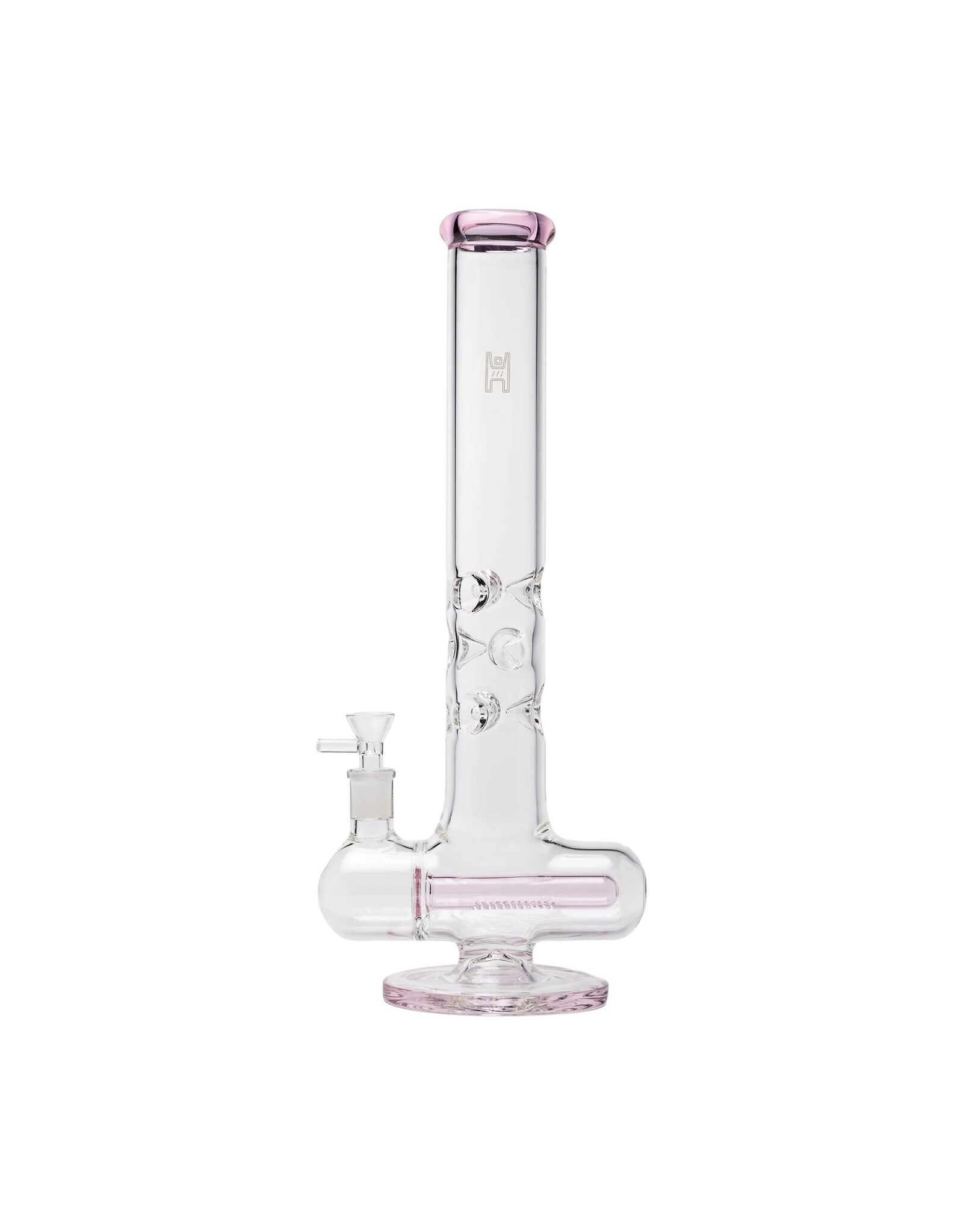 Human Grade Human Grade Inline Tube Triple Ice Catch Pink Accent